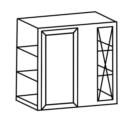 WBC3030(WHS) Blind Corner Wall Cabinet - RenoShop