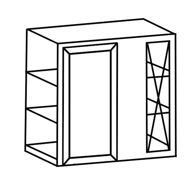 WBC3030(WHS) Blind Corner Wall Cabinet - RenoShop
