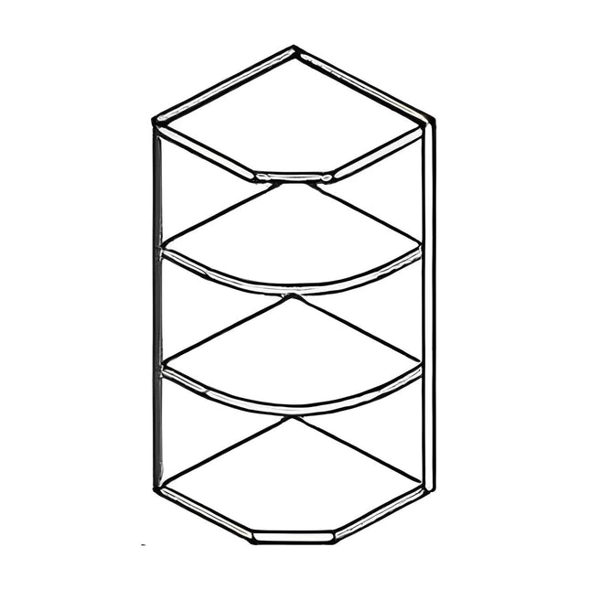 WES930 (WHS) Wall End Open Shelf Cabinet - Crown Home Canada