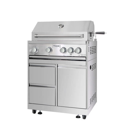 THOR 2-Pc Pro Style Stainless Steel Modular BBQ Outdoor Kitchen Suite - RenoShop