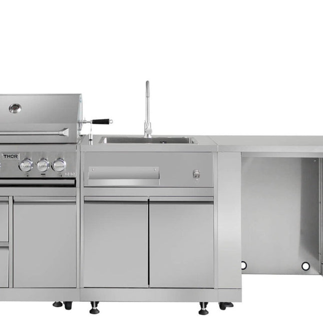 32" Outdoor Sink Cabinet in Stainless Steel MK01SS304 - RenoShop