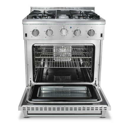 Thor Kitchen HRD3088U 2018 Model Dual Fuel Stainless Steel Range 30 Inches - RenoShop