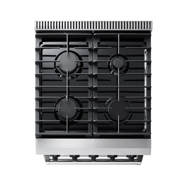 24" Gas Range in Stainless Steel LRG2401U - RenoShop