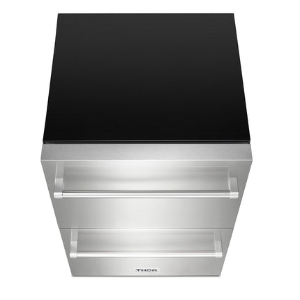 24" Indoor Outdoor Refrigerator Drawer in Stainless Steel TRF24U - RenoShop