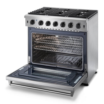 36" Gas Range in Stainless Steel LRG3601U - RenoShop