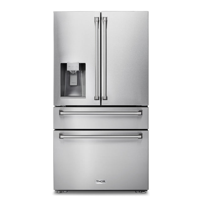 36" Professional French Door Refrigerator with Ice & Water Dispenser TRF3601FD - RenoShop