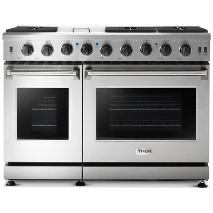 48" Gas Range in Stainless Steel LRG4807U - RenoShop