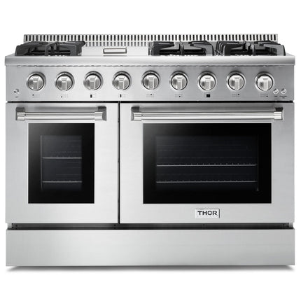48" Stainless Steel Professional Gas Range HRG4808U - RenoShop