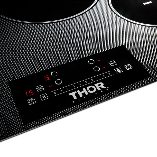 30 Inch Induction Cooktop in Black with 4 Elements TIH30 - RenoShop