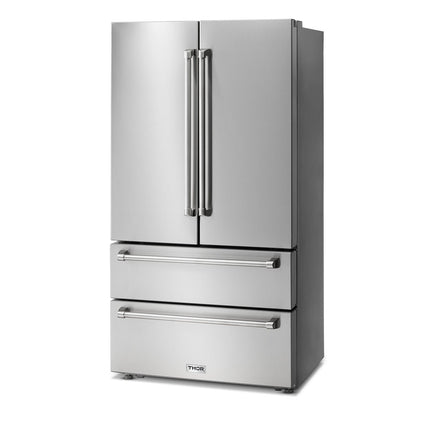 36" Professional French Door Refrigerator with Freezer Drawers TRF3602 - RenoShop