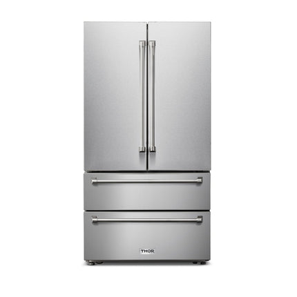 36" Professional French Door Refrigerator with Freezer Drawers TRF3602 - RenoShop