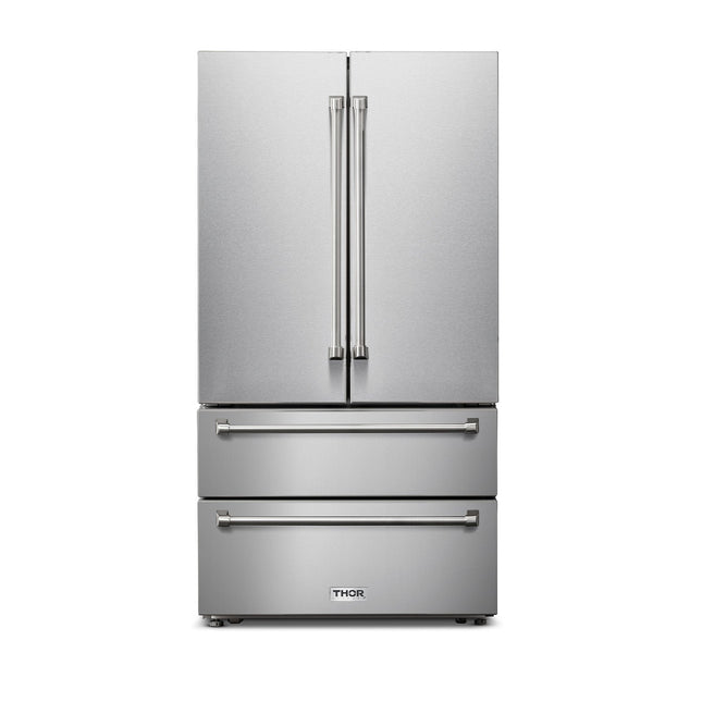 36" Professional French Door Refrigerator with Freezer Drawers TRF3602 - RenoShop
