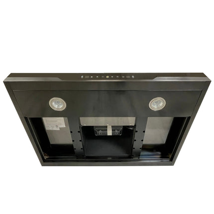 30" 850 CFM Black Stainless Steel Gesture Control Wall Mount Range Hood PRO-Z15BS - RenoShop