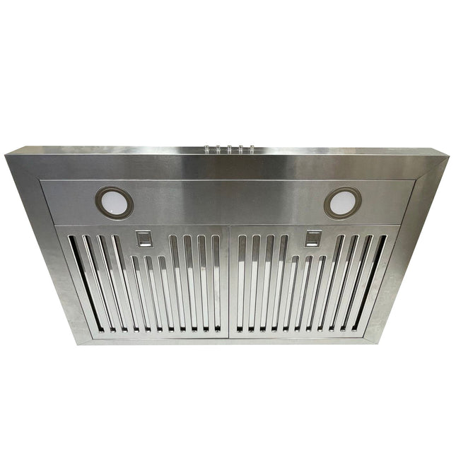NOVEL Professional Wall cabinet Range Hood powerful 800 CFM stainless steel EURO-NWZ01