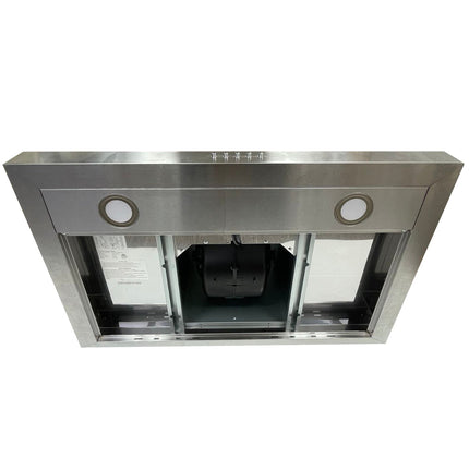 NOVEL Professional Wall cabinet Range Hood powerful 800 CFM stainless steel EURO-NWZ01