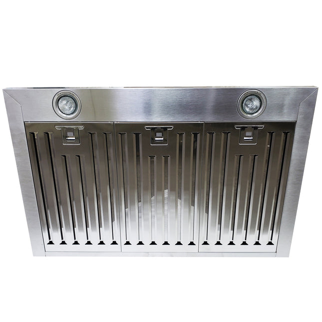 Crown PRO-B03/36 Professional 36" Stainless Steel Silver Wall Mount Range Hood - RenoShop