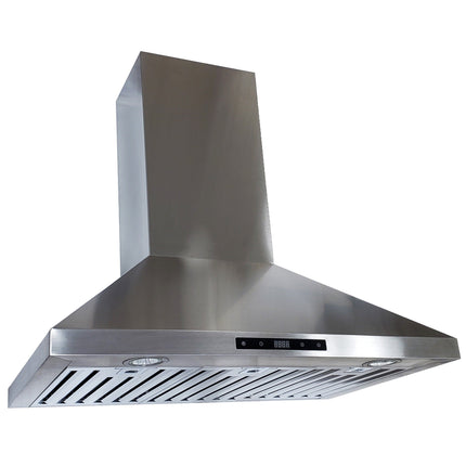 Crown PRO-B03/36 Professional 36" Stainless Steel Silver Wall Mount Range Hood - RenoShop