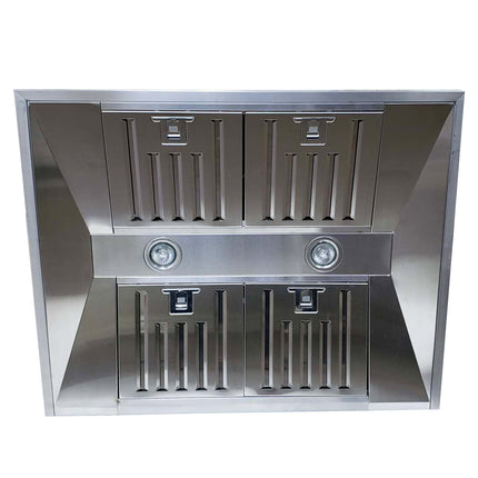 Crown PRO-X06/36 Professional 36" Stainless Steel Silver Wall Mount Range Hood - RenoShop