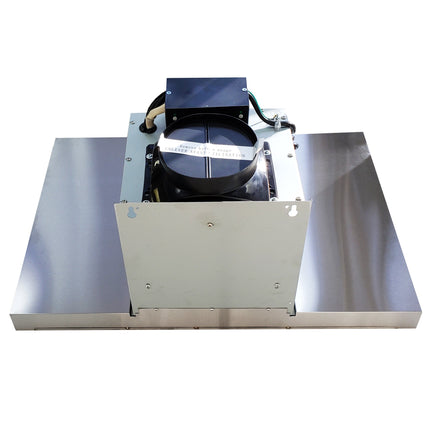 Crown PRO-Z01/I/30 Professional 30" Stainless Steel Silver Island Mount Range Hood - RenoShop
