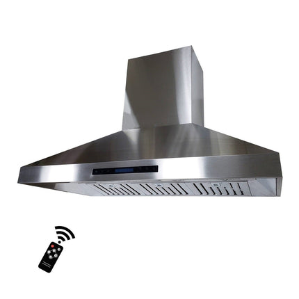 48" 1500 CFM Professional Stainless Steel Wall Mount Range Hood PRO-X06/48 - RenoShop